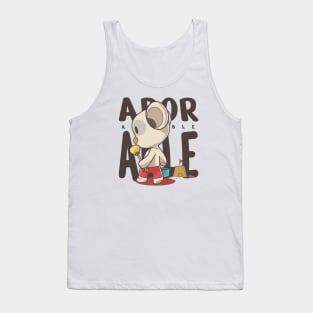 Cute Animal Character Tank Top